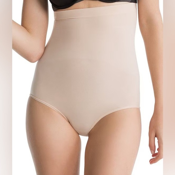 Spanx Higher Power High-Waisted Brief Panty in Soft Nude - Picture 2 of 10